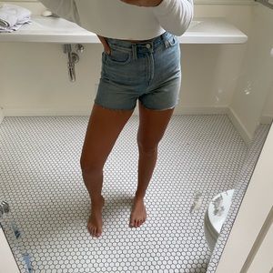 High Waisted Urban Outfitter Girlfriend Shorts